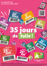 Opération 35 jours de folie !!!