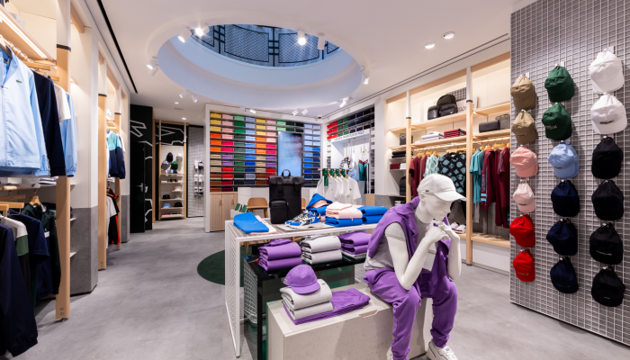 Lacoste boutique on sale